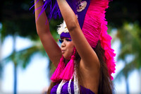 We caught the end of the 18th annual Honolulu Festival where there was a 3h parade with lots of dancers